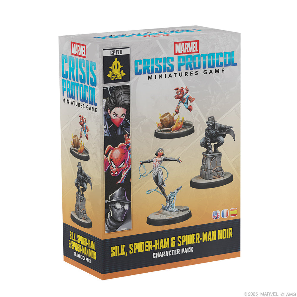 Marvel Crisis Protocol: Silk, Spider-Ham & Spider-Man Noir (ONLINE ORDER ONLY)