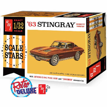 AMT111212 Chevrolet 1963 Stingray 1/32 Scale Plastic Model Kit AMT (ONLINE ORDER ONLY)