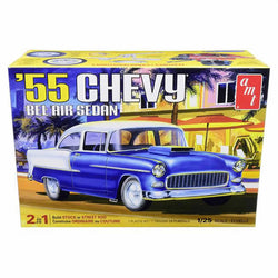 AMT111912 Chevy 1955 Bel Air Sedan 1/25 Scale Plastic Model Kit AMT (ONLINE ORDER ONLY)