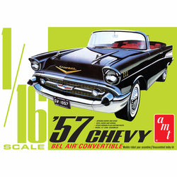 AMT115906 1957 Chevy Bel Air Convertible 1/16 Scale Plastic Model Kit (ONLINE ORDER ONLY)