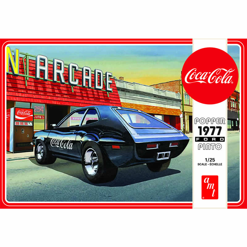 AMT116612 Ford Popper Pinto Coka Cola 1/25 Scale Plastic Model Kit AMT (ONLINE ORDER ONLY)