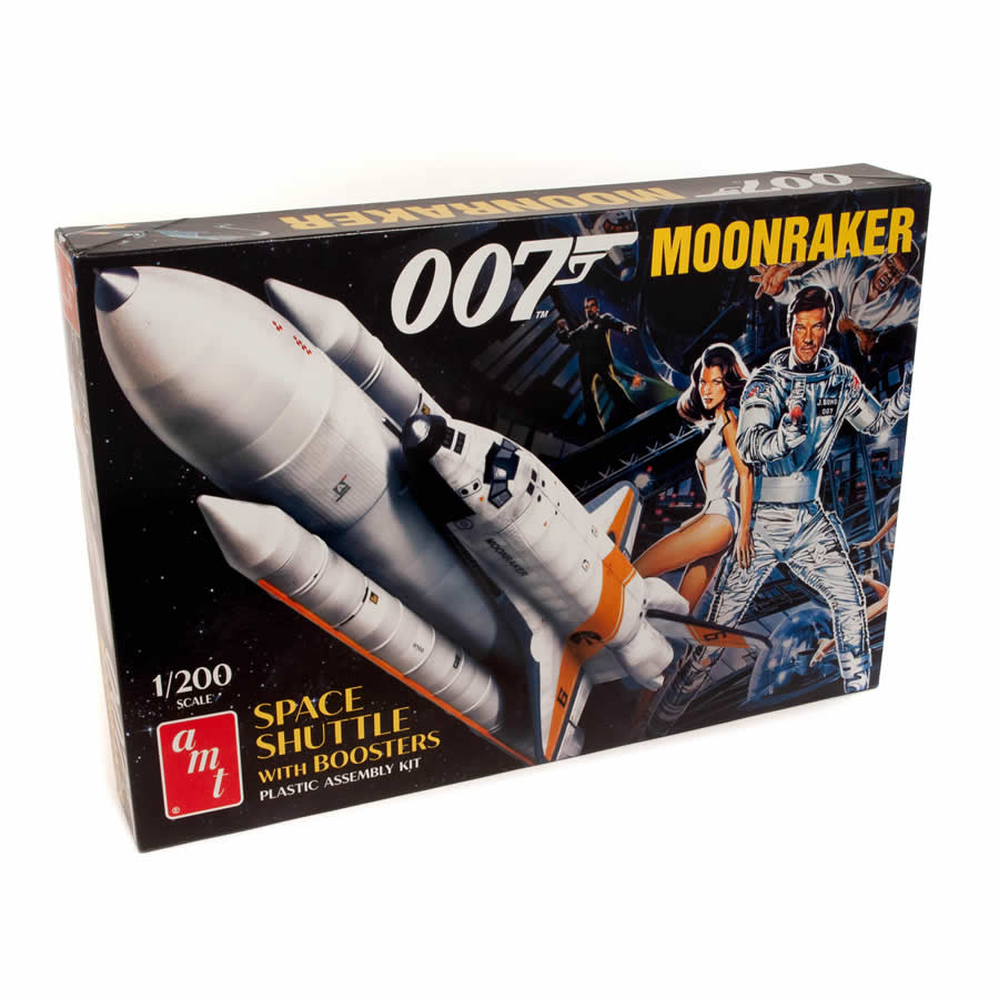 AMT120806 Moonraker Shuttle from James Bond 1/200 Scale Plastic Model (ONLINE ORDER ONLY)
