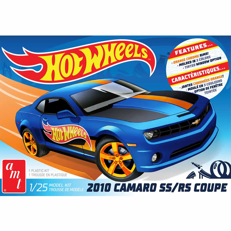 AMT125512 2010 Hot Wheels Camaro SS/RS 1/25 Scale Plastic Model Kit AMT (ONLINE ORDER ONLY)