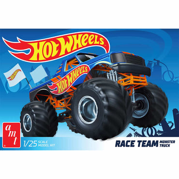 AMT125612 Hot Wheels Race Team Monster Truck 1/25 Scale Plastic Model (ONLINE ORDER ONLY)
