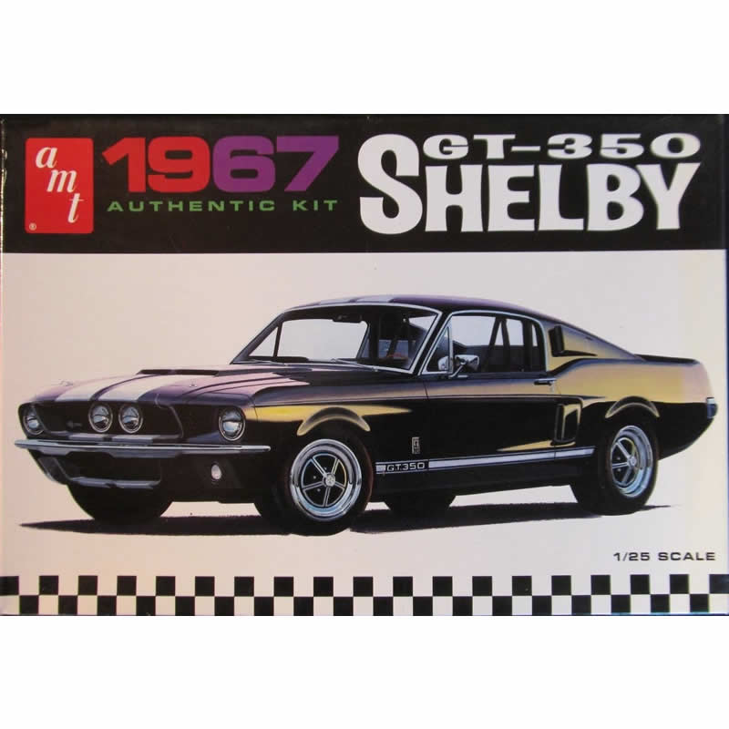 AMT800 67 Shelby GT350 Plastic Model Kit 1/25 Scale (ONLINE ORDER ONLY)