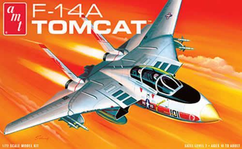 AMT802 F-14A Tomcat Fighter Jet 1/72 Scale AMT Models (ONLINE ORDER ONLY)