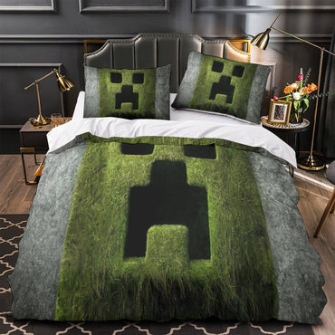 A Minecraft Movie Bedding Set Quilt Duvet Cover Without Filler (ONLINE ORDER ONLY)