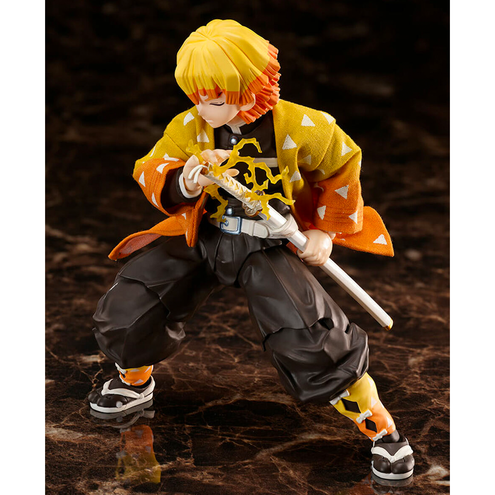 Aniplex: Demon Slayer: Kimetsu no Yaiba - [BUZZmod] Zenitsu Agatsuma 1/12 Scale Figure (ONLINE ORDER ONLY)