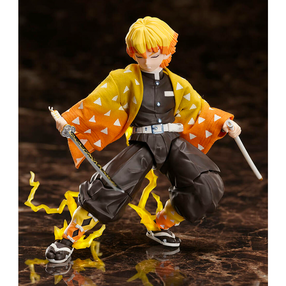 Aniplex: Demon Slayer: Kimetsu no Yaiba - [BUZZmod] Zenitsu Agatsuma 1/12 Scale Figure (ONLINE ORDER ONLY)