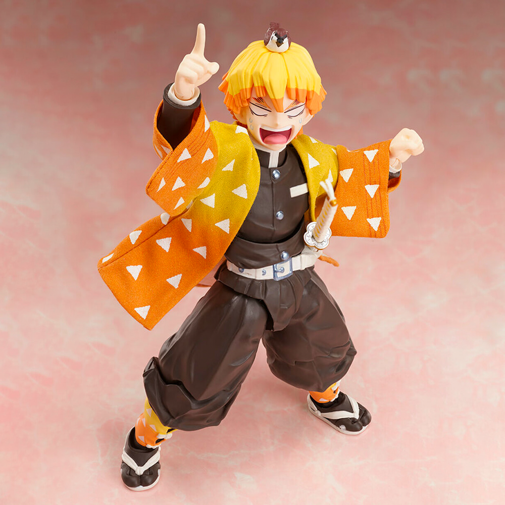 Aniplex: Demon Slayer: Kimetsu no Yaiba - [BUZZmod] Zenitsu Agatsuma 1/12 Scale Figure (ONLINE ORDER ONLY)