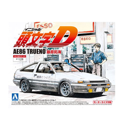 Aoshima: 1/32 Initial D - Takumi Fujiwara's AE86 Trueno (Toyota) Scale Model Kit #01 (ONLINE ORDER ONLY)