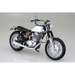 Aoshima: 1/12 Yamaha SR400S With Custom Parts Scale Model Kit #11 (ONLINE ORDER ONLY)