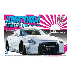 Aoshima: 1/24 LB-Works R35 GT-R Ver. 2 Scale Model Kit #10 (ONLINE ORDER ONLY)