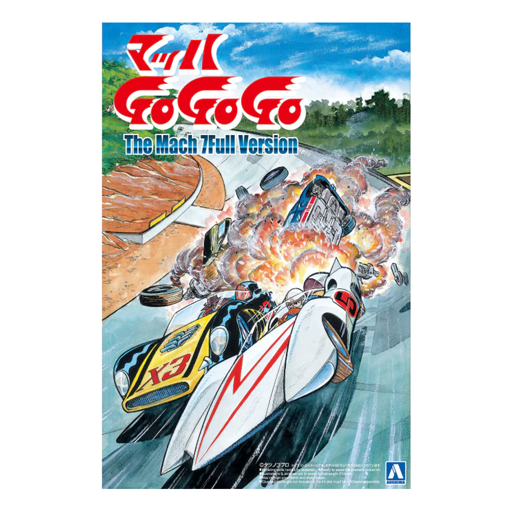 Aoshima: Mach GoGoGo - 1/24 Mach 7 Full Version Scale Model Kit (ONLINE ORDER ONLY)