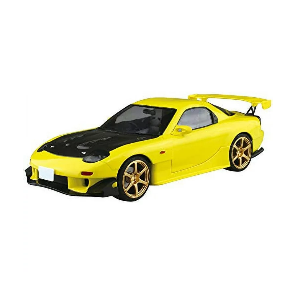 Aoshima: 1/24 Initial D - Takahashi Keisuke FD3S RX-7 (Project D Ver.) Scale Model Kit #I-SP03 (ONLINE ORDER ONLY)