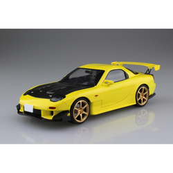Aoshima: 1/24 Initial D - Takahashi Keisuke FD3S RX-7 (Project D Ver.) Scale Model Kit #I-SP03 (ONLINE ORDER ONLY)