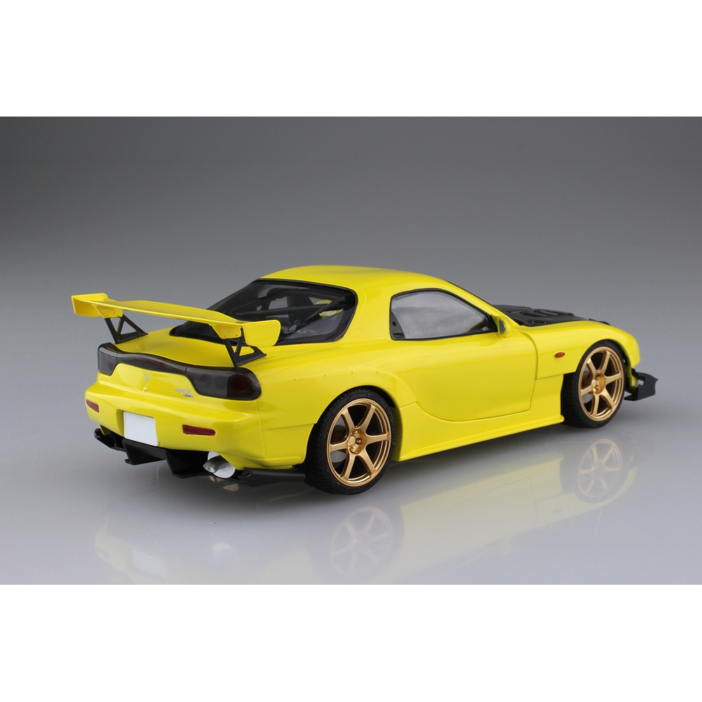 Aoshima: 1/24 Initial D - Takahashi Keisuke FD3S RX-7 (Project D Ver.) Scale Model Kit #I-SP03 (ONLINE ORDER ONLY)