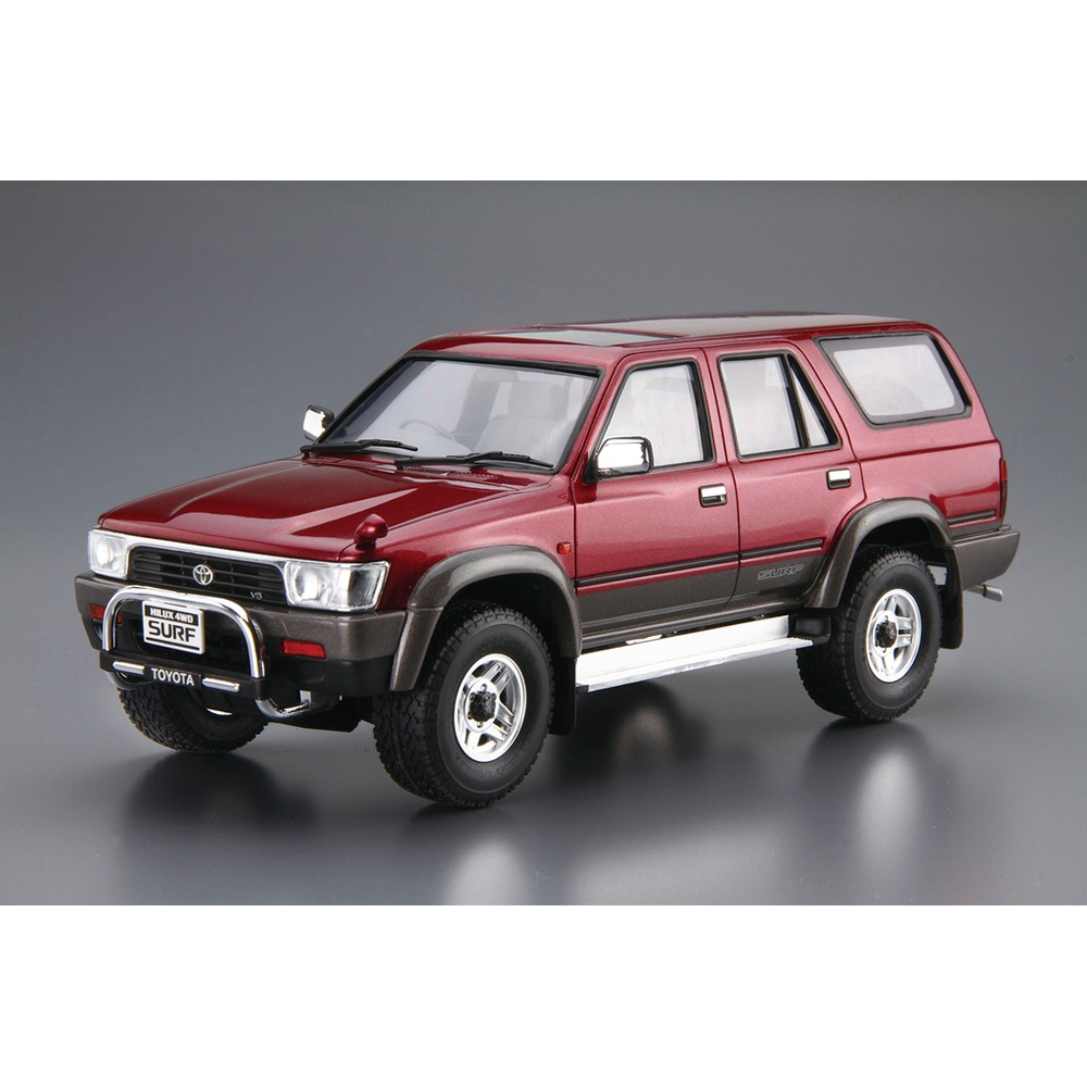 Aoshima: 1/24 Toyota VZN130G Hilux Surf SSR-X Wide Body '91 Scale Model Kit #104 (ONLINE ORDER ONLY)
