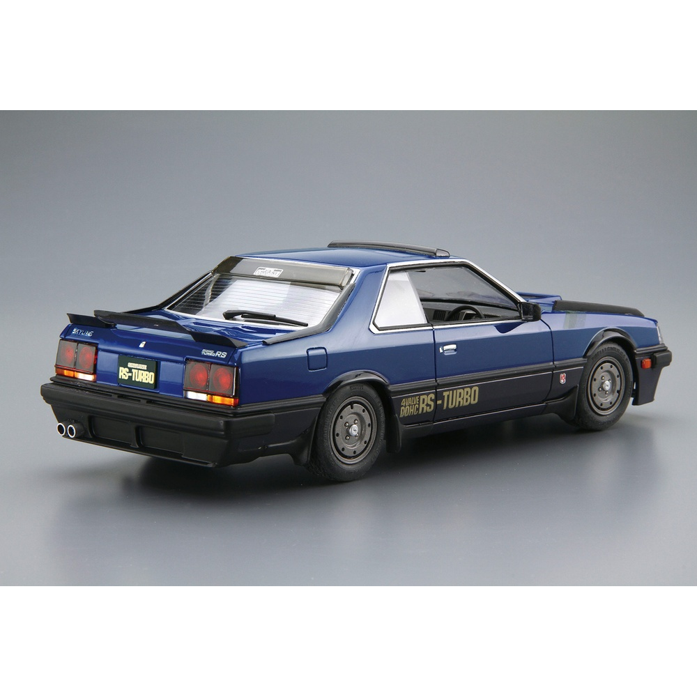 Aoshima: 1/24 NISSAN DR30 SKYLINE RS AERO CUSTOM '83 Scale Model Kit #108 (ONLINE ORDER ONLY)