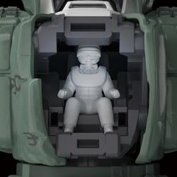 Aoshima: 1/43 ACKS Mobile Police Patlabor - AV-98 Ingram Reactive Armor Scale Model Kit #MP-04 (ONLINE ORDER ONLY)