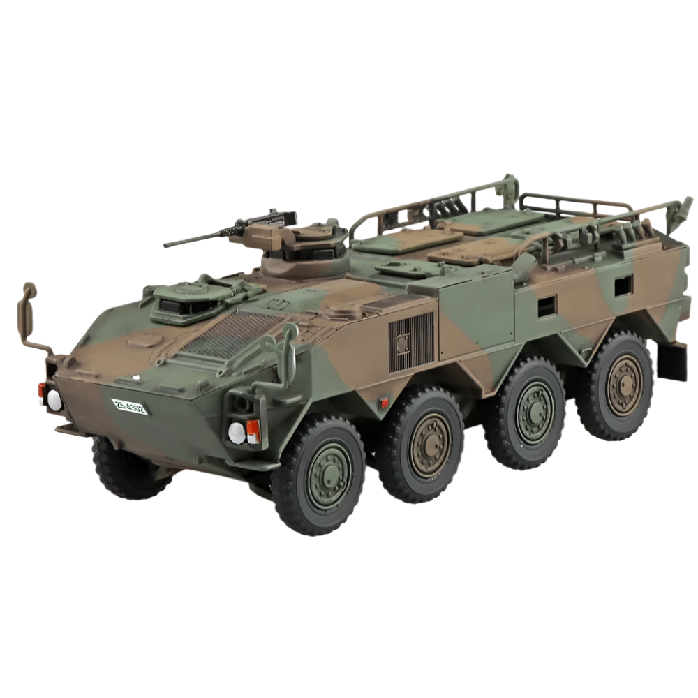 Aoshima: 1/72 Military Model Kit JGSDF Type 96 Wheeled Armored Personnel Carrier Type B Scale Model Kit (ONLINE ORDER ONLY)