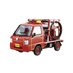 Aoshima: 1/24 Subaru TT2 Sambar Fire Engine '11 Scale Model Kit #119 (ONLINE ORDER ONLY)