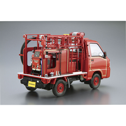 Aoshima: 1/24 Subaru TT2 Sambar Fire Engine '11 Scale Model Kit #119 (ONLINE ORDER ONLY)