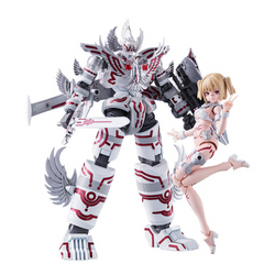 Aoshima: Gattai Robot Atlanger - ACKS Atlanger and Omega Model Kit Set Scale Model Kit (ONLINE ORDER ONLY)