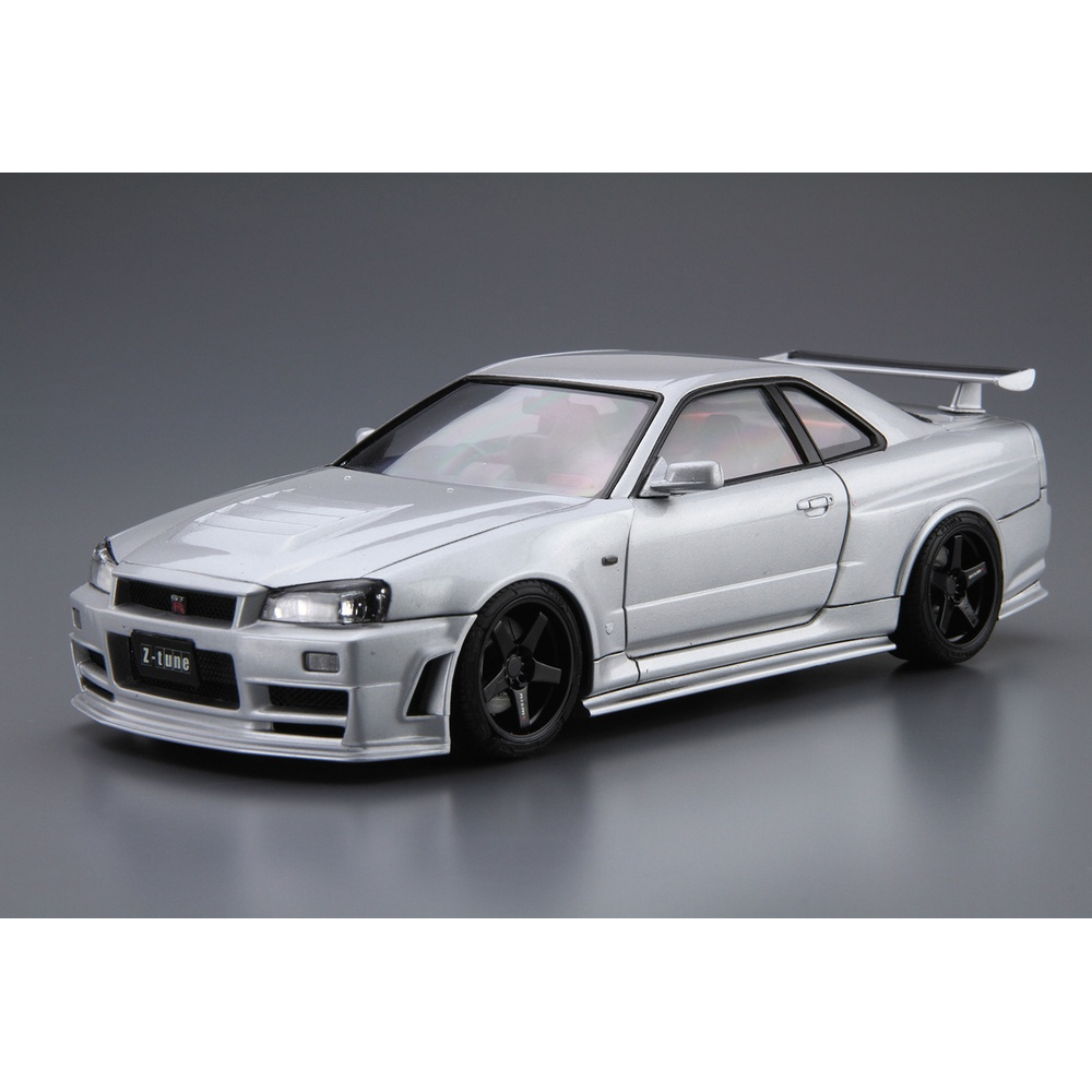 Aoshima: 1/24 NISMO BNR34 SKYLINE GT-R Z-tune '04 Scale Model Kit #34 (ONLINE ORDER ONLY)