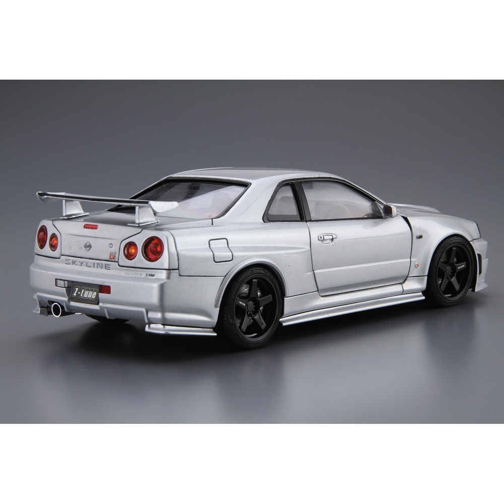 Aoshima: 1/24 NISMO BNR34 SKYLINE GT-R Z-tune '04 Scale Model Kit #34 (ONLINE ORDER ONLY)