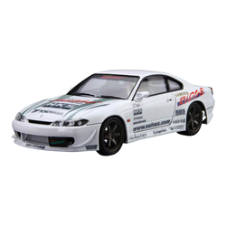 Aoshima: 1/24 VERTEX S15 SILVIA '99 (NISSAN) Scale Model Kit #08 (ONLINE ORDER ONLY)