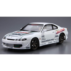 Aoshima: 1/24 VERTEX S15 SILVIA '99 (NISSAN) Scale Model Kit #08 (ONLINE ORDER ONLY)