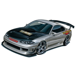 Aoshima: 1/24 Top Secret S15 SILVIA '99 (Nissan) Scale Model Kit #24 (ONLINE ORDER ONLY)