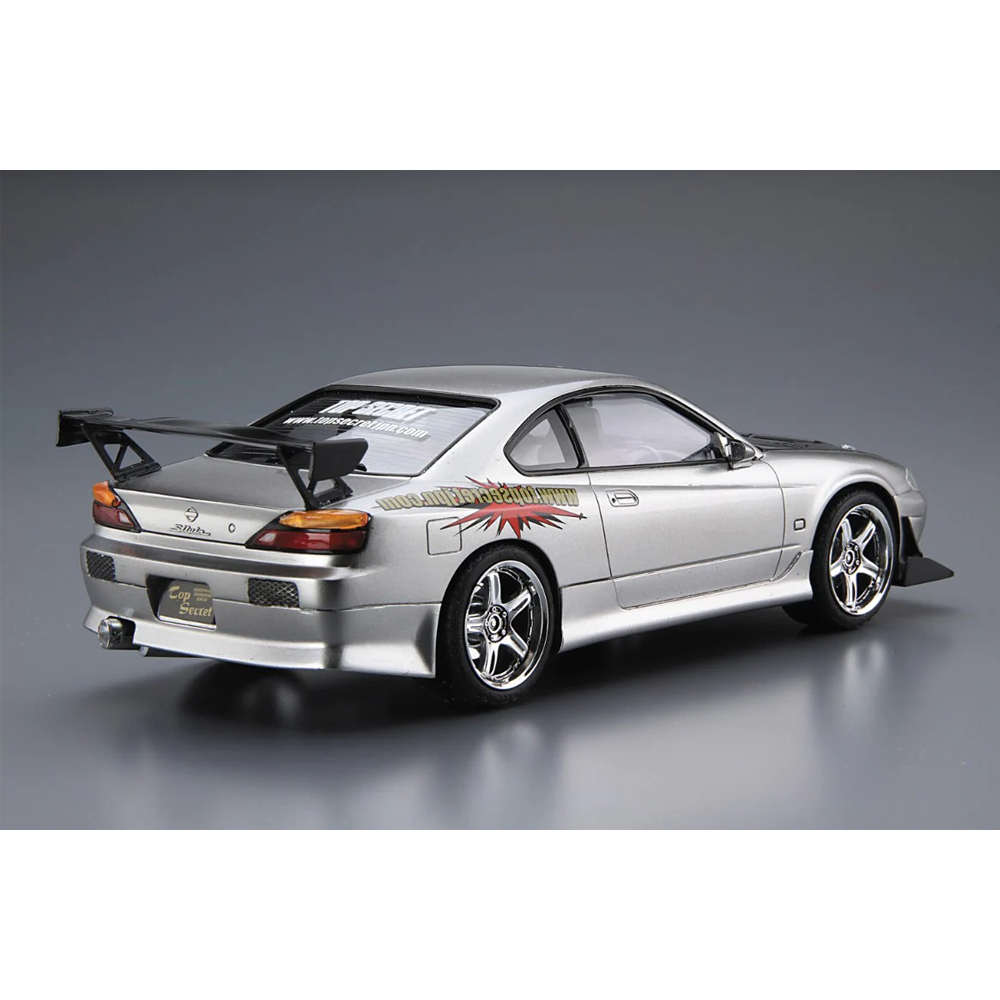 Aoshima: 1/24 Top Secret S15 SILVIA '99 (Nissan) Scale Model Kit #24 (ONLINE ORDER ONLY)