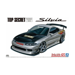 Aoshima: 1/24 Top Secret S15 SILVIA '99 (Nissan) Scale Model Kit #24 (ONLINE ORDER ONLY)