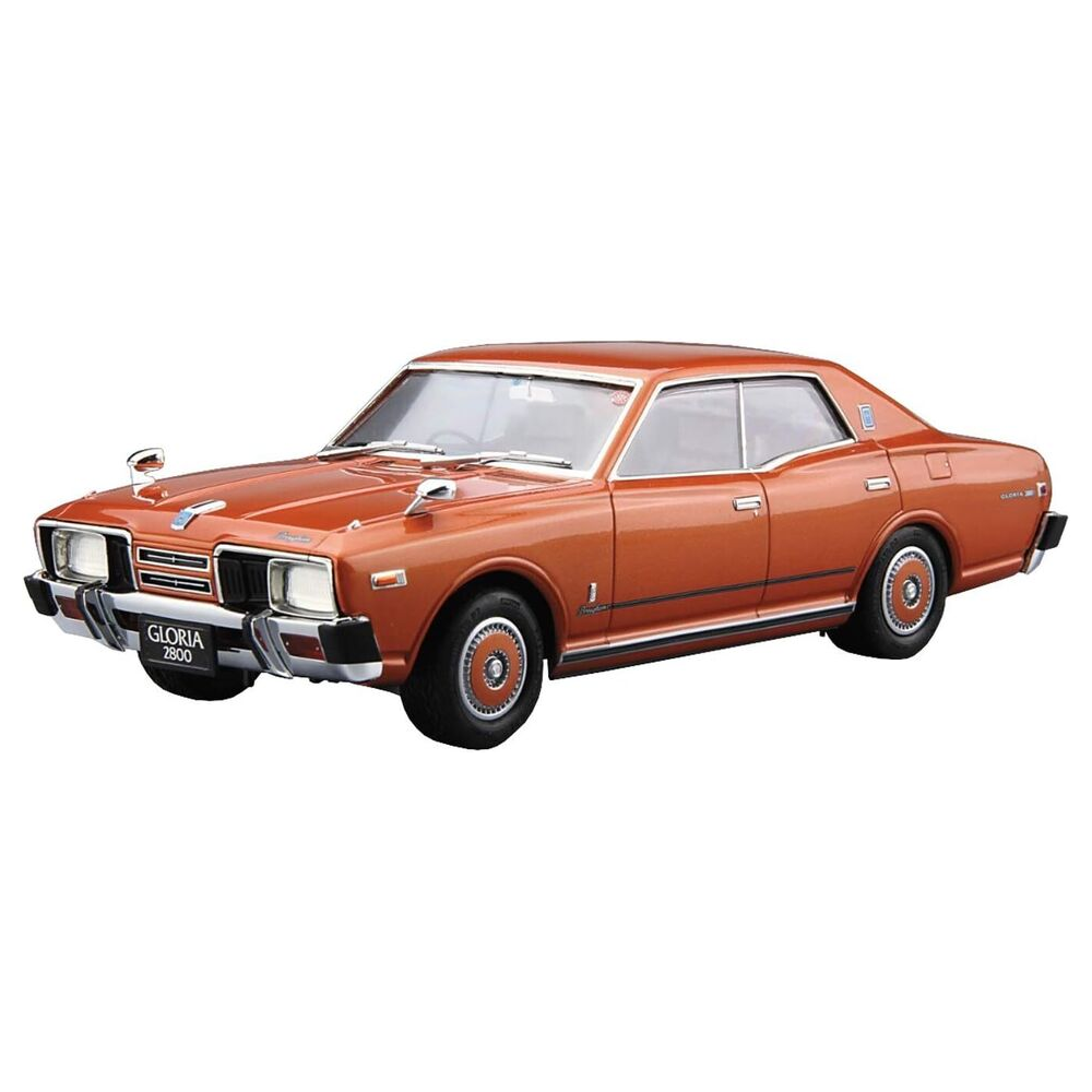 Aoshima: 1/24 Nissan P332 Cedri/Gloria 4HT 280E Brougham '78 Scale Model Kit #53 (ONLINE ORDER ONLY)
