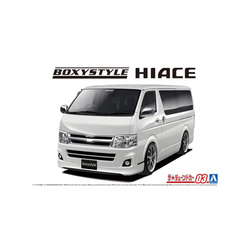 Aoshima: 1/24 Boxystyle TRH200V Toyota Hiace GL'10 Scale Model Kit #03 (ONLINE ORDER ONLY)
