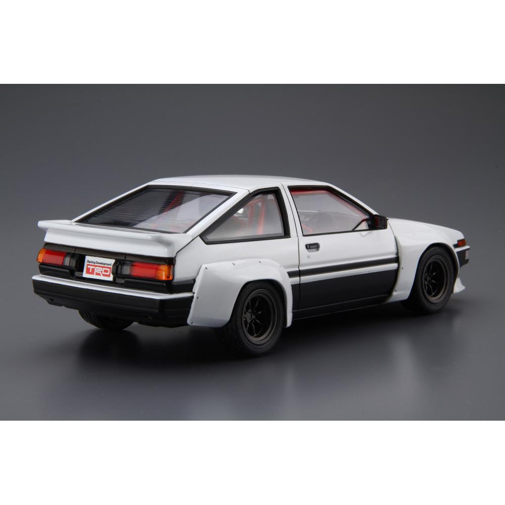 Aoshima: 1/24 TRD AE86TRUENO N2 '85 TOYOTA Scale Model Kit #29 (ONLINE ORDER ONLY)
