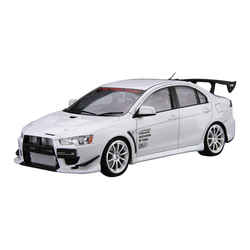 Aoshima: 1/24 C-West CZ4A Lancer Evolution X '07 (Mitsubishi) Scale Model Kit #19 (ONLINE ORDER ONLY)