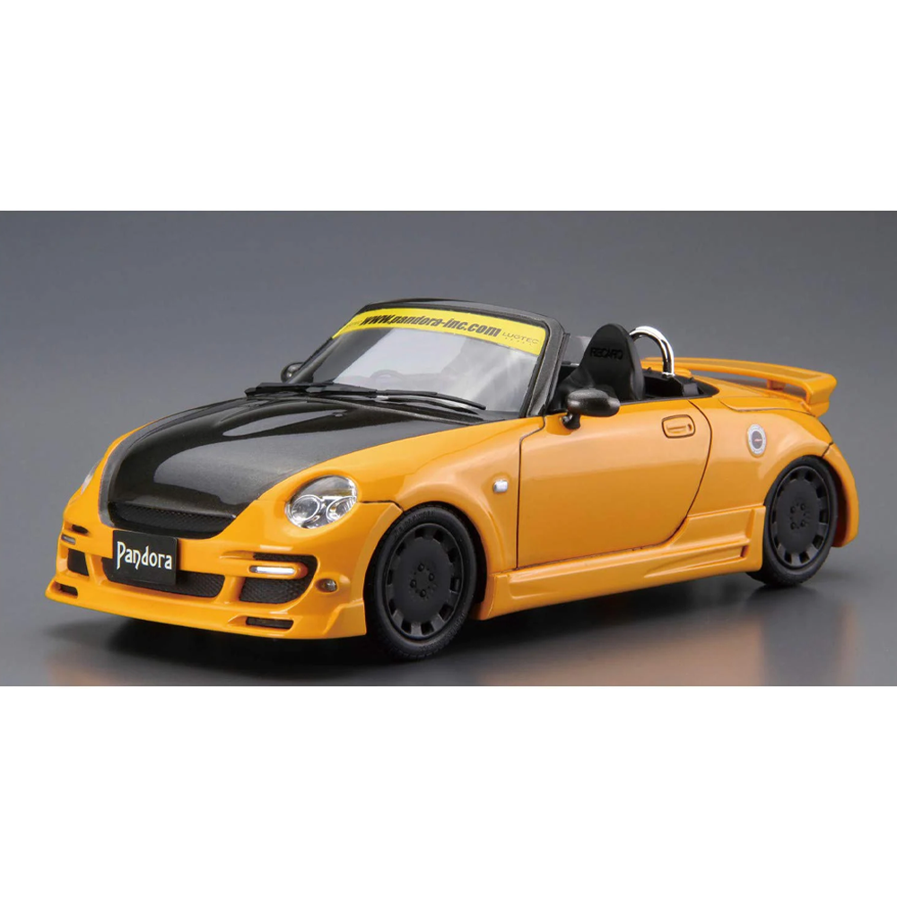 Aoshima: 1/24 Pandora Type 887 EVO II L880K Copen '02 (Daihatsu) Scale Model Kit #51 (ONLINE ORDER ONLY)