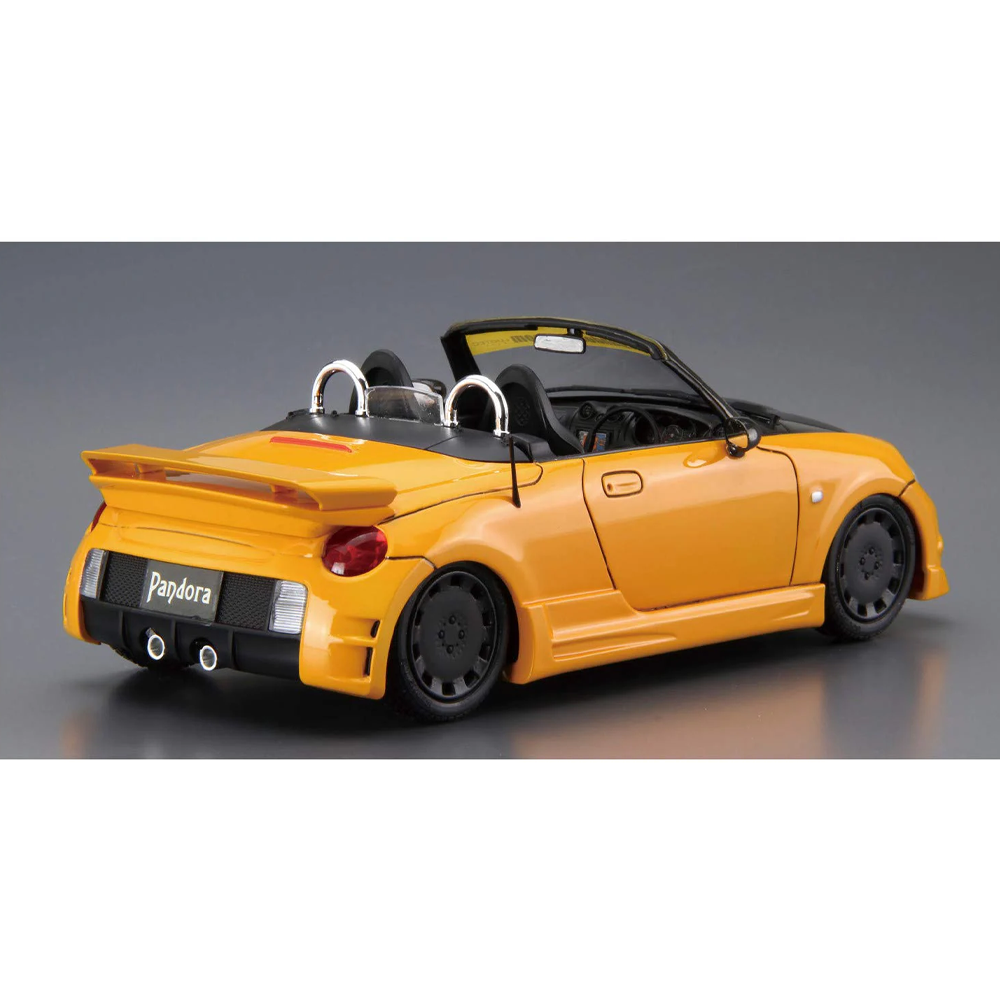 Aoshima: 1/24 Pandora Type 887 EVO II L880K Copen '02 (Daihatsu) Scale Model Kit #51 (ONLINE ORDER ONLY)