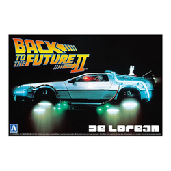 Aoshima: Back to the Future Part II DeLorean 1/24 Scale Model Kit #BT-02 (ONLINE ORDER ONLY)