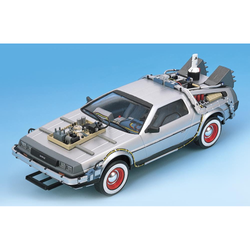Aoshima: 1/24 Back To The Future Delorean From Part III & Railroad Ver. Scale Model Kit #BT-03 (ONLINE ORDER ONLY)
