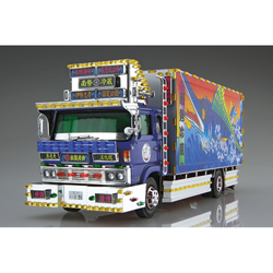 Aoshima: 1/32 Decoration Truck Nansei Reizo (4T Refrigerated) Special Liner Scale Model Kit #53 (ONLINE ORDER ONLY)