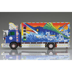 Aoshima: 1/32 Decoration Truck Nansei Reizo (4T Refrigerated) Special Liner Scale Model Kit #53 (ONLINE ORDER ONLY)