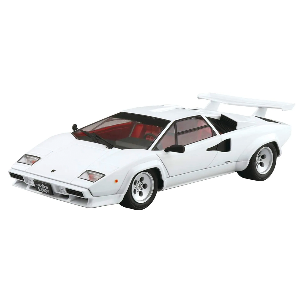 Aoshima: Initial D - 85' Lamborghini Countach 5000QV 1/32 Scale Model Kit #9 (ONLINE ORDER ONLY)