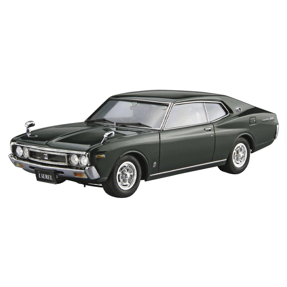 Aoshima: 1/24 Nissan KHC130 Laurel HT 2000SGX '72 Scale Model Kit #14 (ONLINE ORDER ONLY)