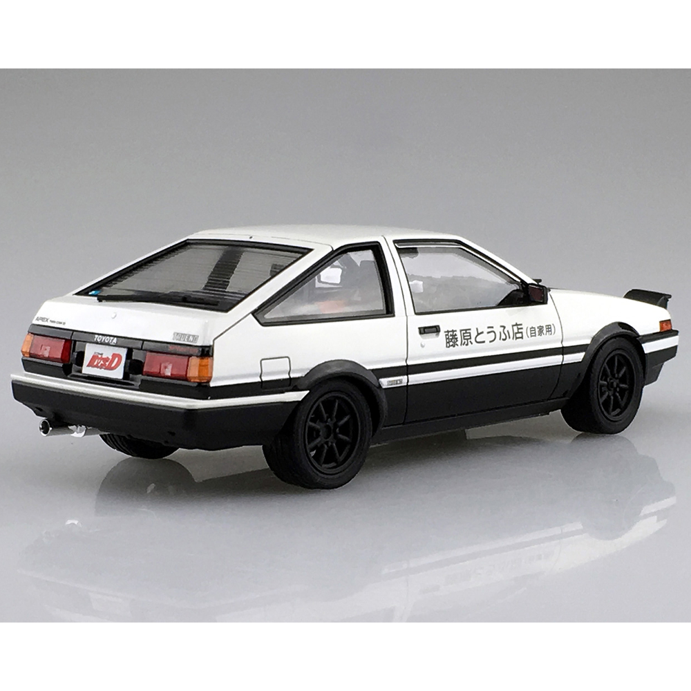 Aoshima: Initial D - Takumi Fujiwara's AE86 Trueno (Project D Ver.) 1/24 Scale Model Kit (ONLINE ORDER ONLY)