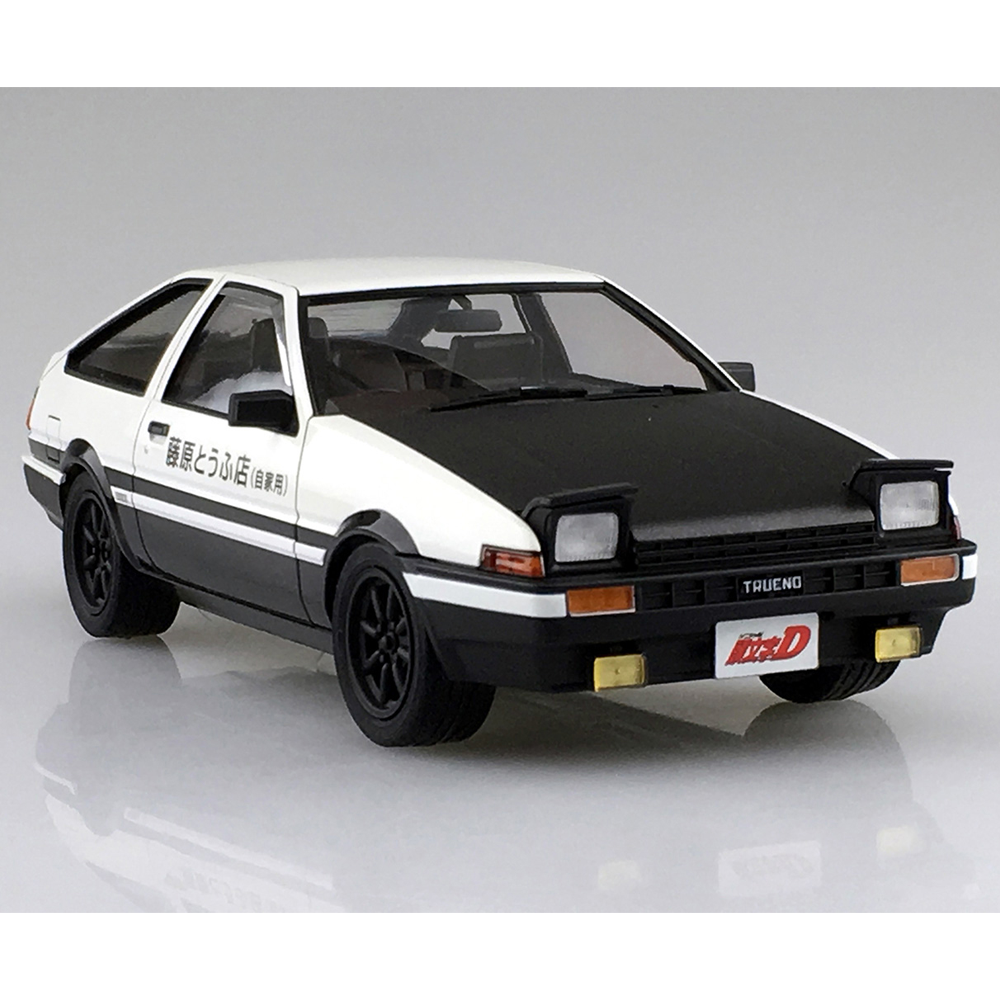 Aoshima: Initial D - Takumi Fujiwara's AE86 Trueno (Project D Ver.) 1/24 Scale Model Kit (ONLINE ORDER ONLY)