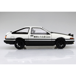 Aoshima: Initial D - Takumi Fujiwara's AE86 Trueno (Project D Ver.) 1/24 Scale Model Kit (ONLINE ORDER ONLY)